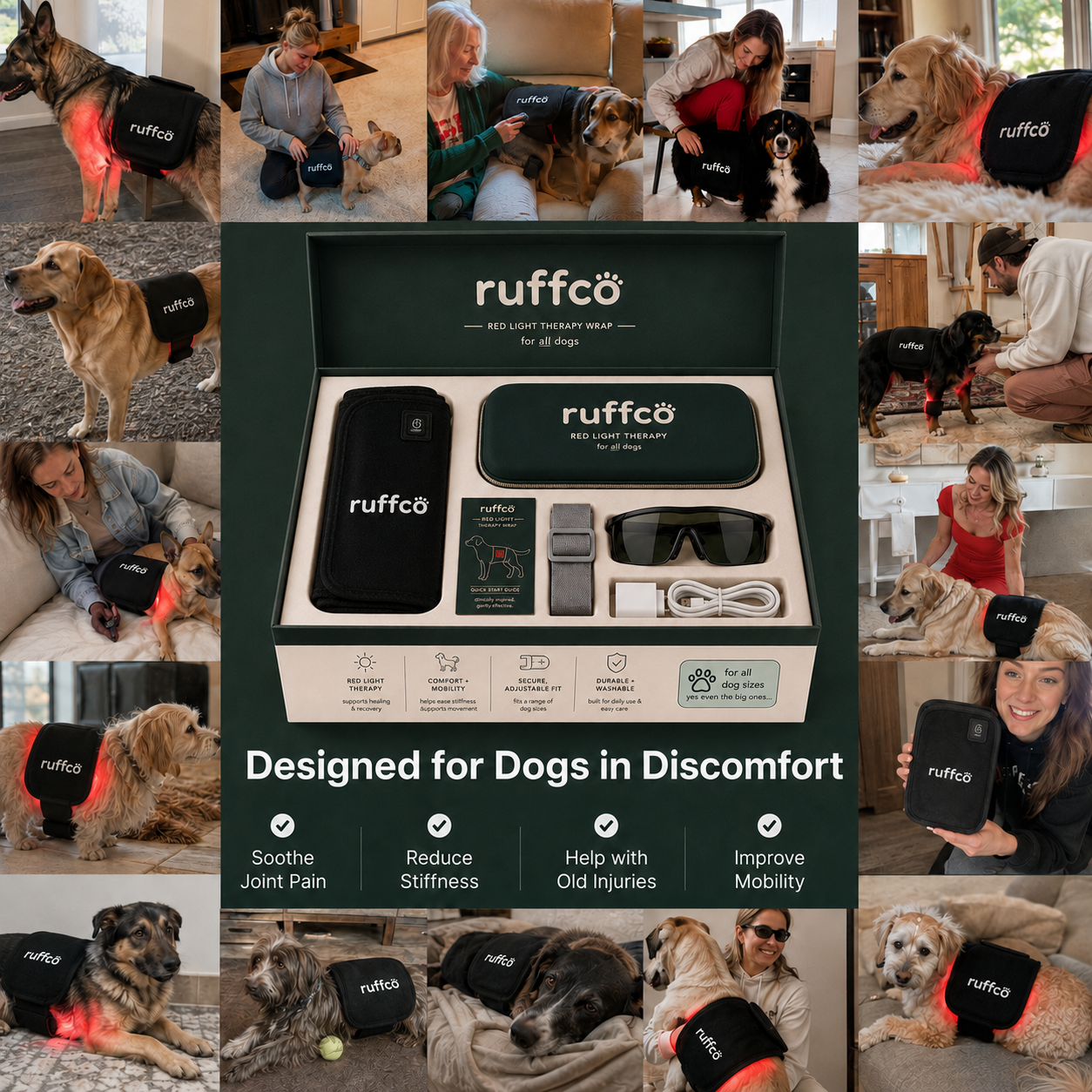 RUFFCO PRO™ Therapy Wrap + Free Starter Kit